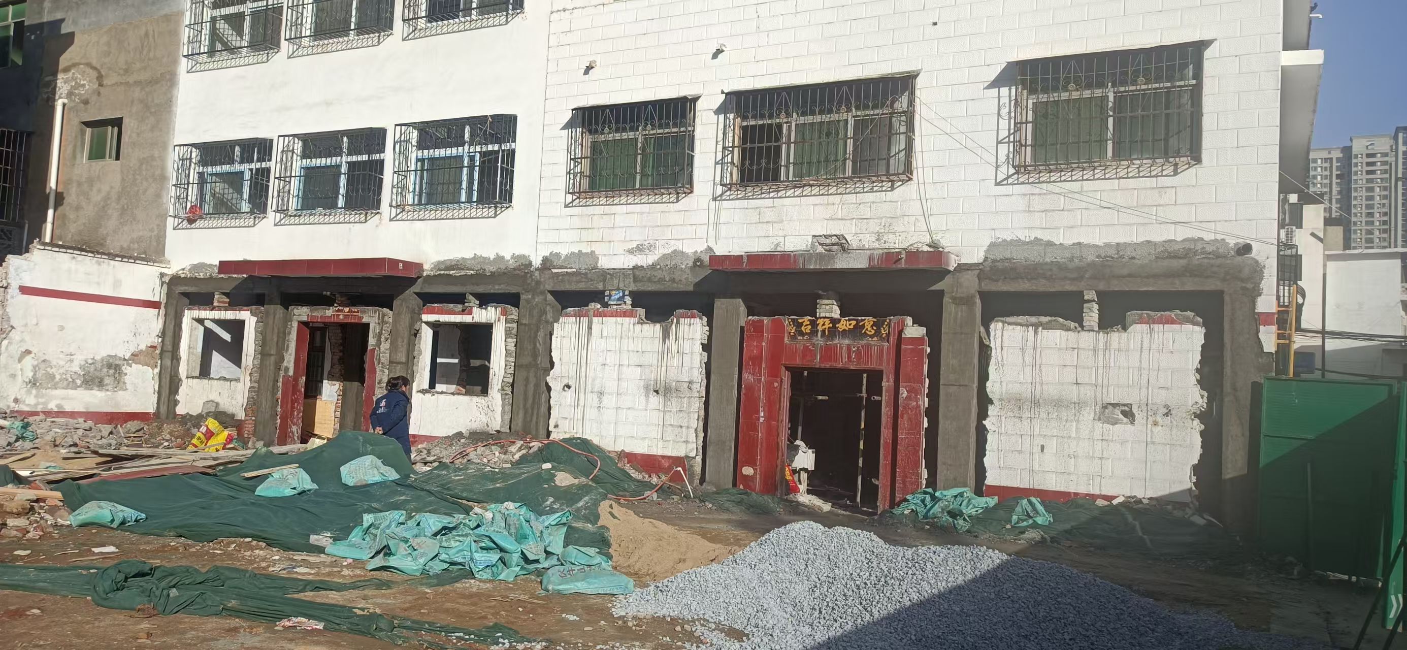 连云港市承重墙改梁危房加固 - 方案